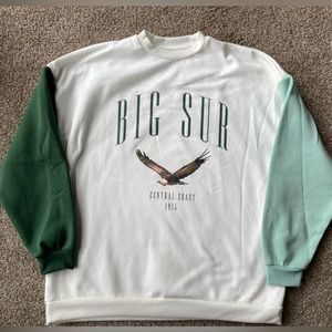 Big Sur crew neck sweatshirt - size S